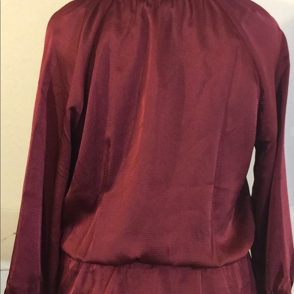 Burgundy Banana Republic Top - Picture 2 of 6